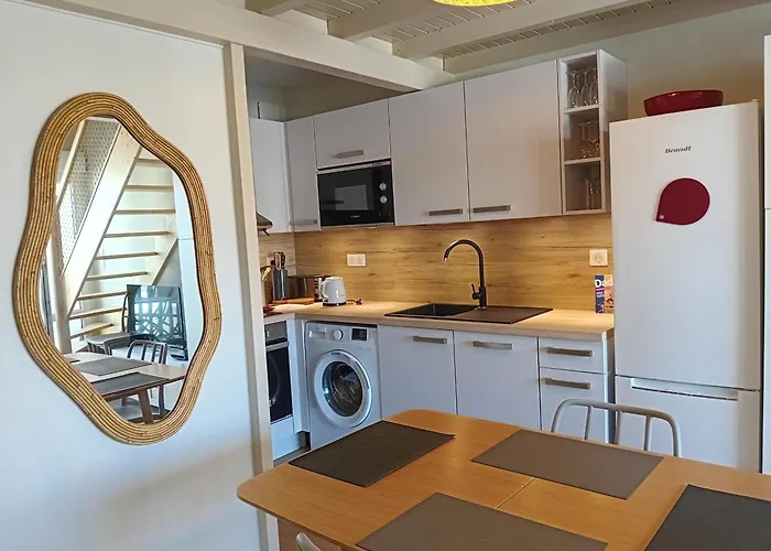 : Rénové à Pied Des Plages Avec Climatisation - Fr-1-239-1126 Apartamento Seignosse